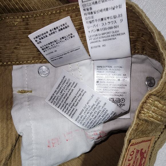 Levi's low pro Mid rise pants waist 28'' length 30'' - Picture 6 of 6